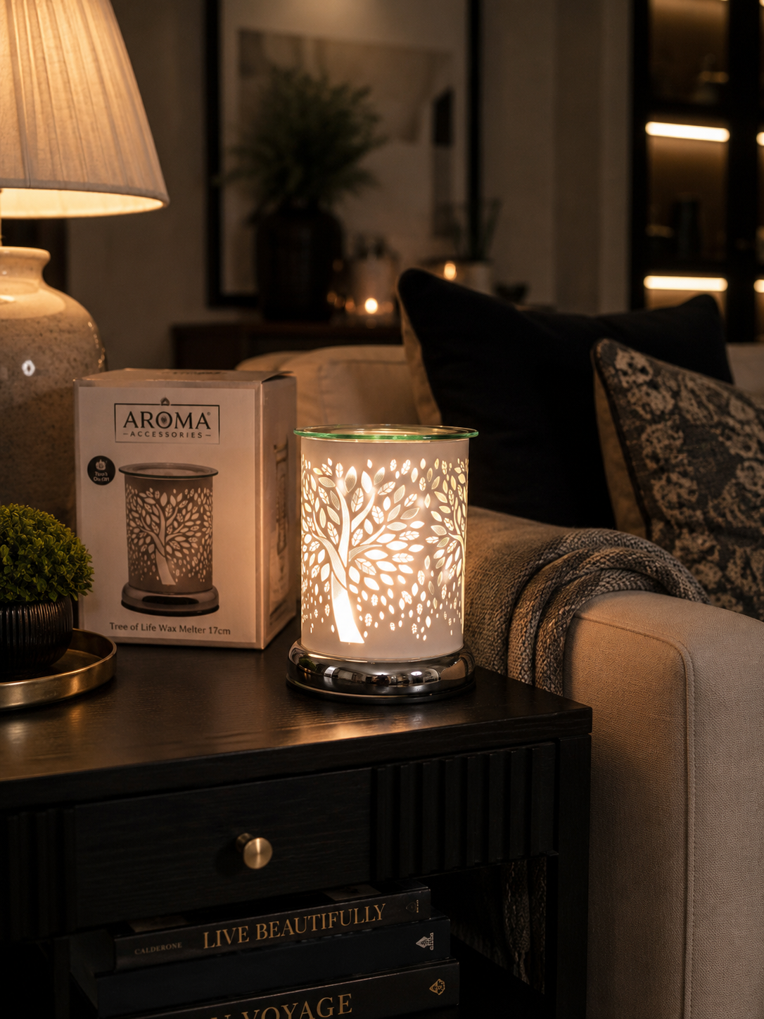 Electric Tree Of Life Wax Melt Burner - Touch Sensitive