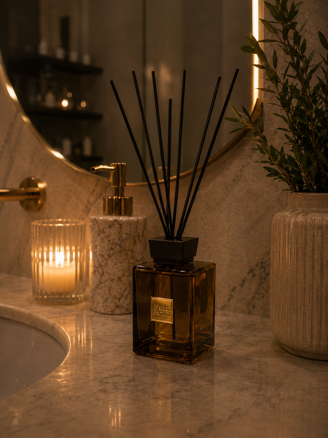 Oud Wood 1000ml Luxury Diffuser