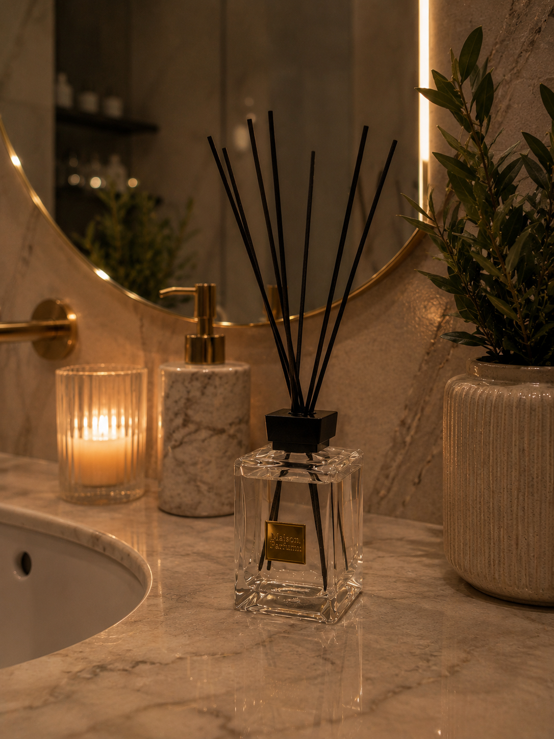 Pom Noir 1000ml Luxury Diffuser